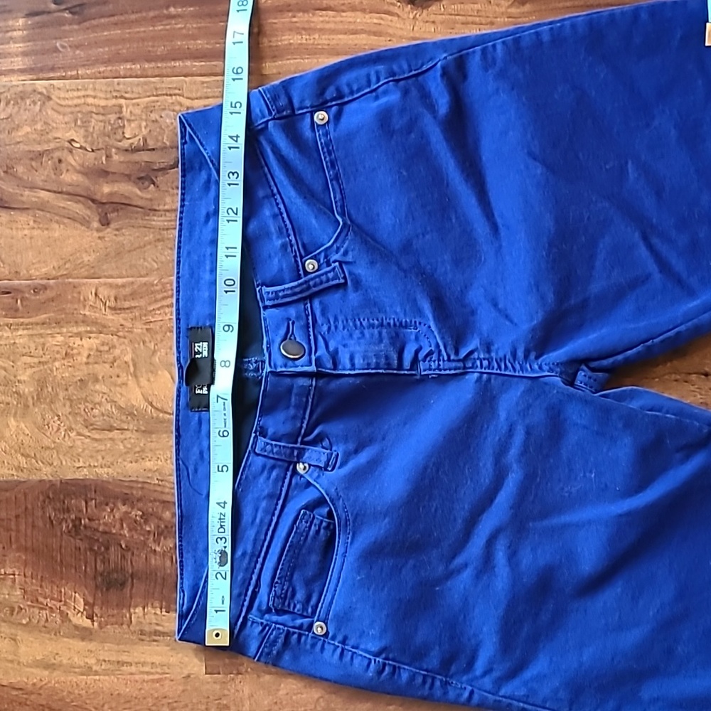🎉Host Pick🎉 Forever 21 Colbat Blue Ankle Zipper Jeans - Picture 6 of 11